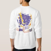 Sweatshirt 🌀Celestial Warrior & Nine-Tailed Spirit   (Dos)