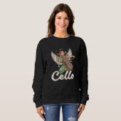 Sweatshirt Cello Angel Cello (Devant entier)