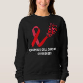 Sweatshirt Cellule Squameuse Sensibilisation au Carcinome Cel (Devant)