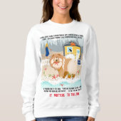 Sweatshirt CELUI-CI IMPORTE - chemise à étoiles de mer (Devant)