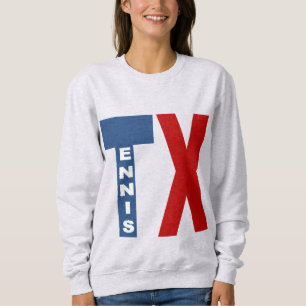 Sweatshirt cement dame DESIGN TEXAS TENNIS