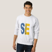 Sweatshirt cement man SWEDEN TOURISM (Voorkant volledig)