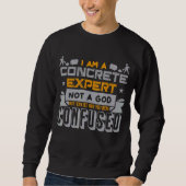 Sweatshirt Cement Mason Constuction Constucte Constucte Const (Devant)