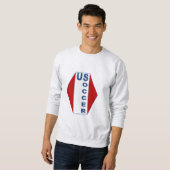 sweatshirt cendre homme US SOCCER (Devant entier)