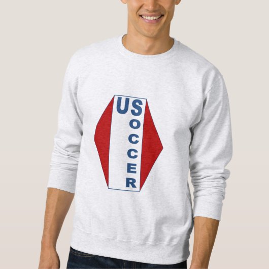 sweatshirt cendre homme US SOCCER (Devant)
