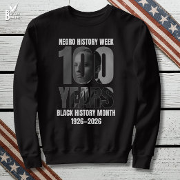 Sweatshirt Centenaire de la Semaine de l'histoire des Noirs M