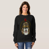 Sweatshirt Centurion Alaskan Malamute Ancient Rome Roman Empi (Devant entier)