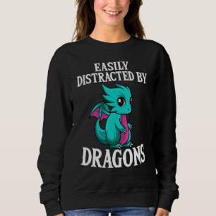 Sweatshirt Céramique légendaire de Dragon Bébé facilement dis