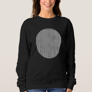Sweatshirt Cercle Géométrique Carré Formes De Triangle Lignes