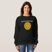 Sweatshirt Cercle Of Life Drôle Pizza Pizza Chef Rond Foods (Devant entier)