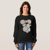 Sweatshirt Cercles colorés (Devant entier)