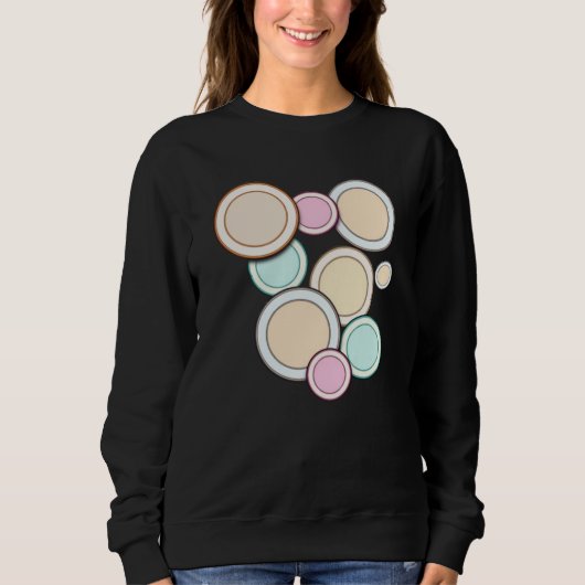 Sweatshirt Cercles colorés (Devant)