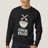 Sweatshirt Cereal Killer Breakfast Cornflakes Cereal (Devant)