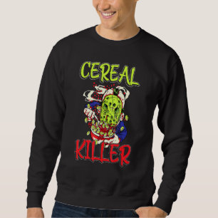 Sweatshirt Céréale Killer Food Pun Humour Costume Halloween