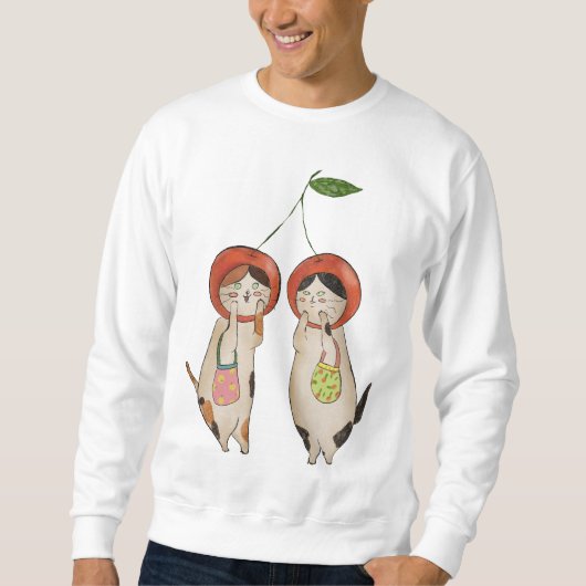 Sweatshirt Cerises de viande (Devant)