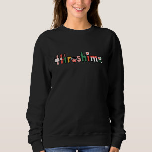 Sweatshirt Cerisier Japonais Sushi Hiroshima Japon Temp
