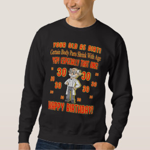 Sweatshirt Certaines Parties Du Corps Se Résorbent Avec 30 An