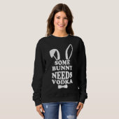Sweatshirt Certains Lapins Ont Besoin De Vin 32 (Devant entier)