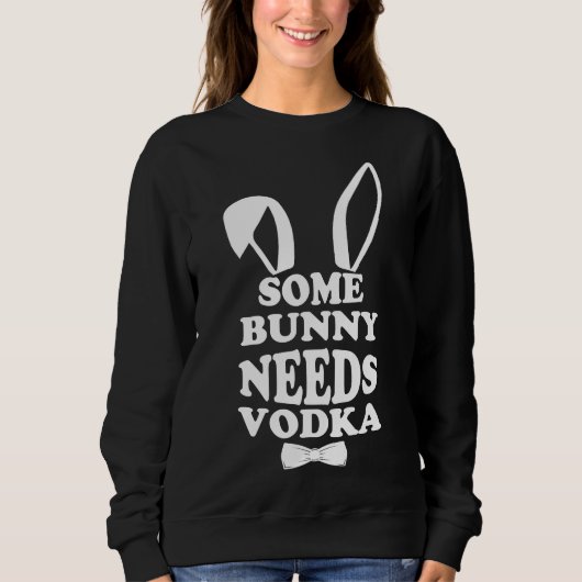 Sweatshirt Certains Lapins Ont Besoin De Vin 32 (Devant)