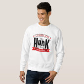 Sweatshirt CERTIFIÉ - Cette COURSE est de... (VOTRE EMPLACEME (Devant entier)