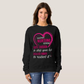 Sweatshirt Certified Nursing Assistant Cute Nursing CNA (Devant entier)
