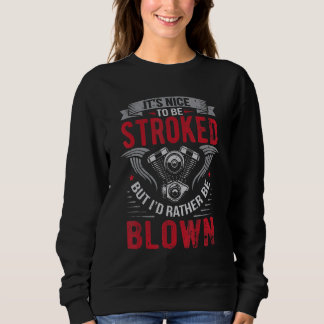 Sweatshirt C'est bien d'être frappée, mais je préfère être so