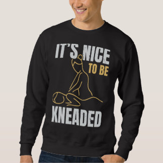 Sweatshirt C'est bien d'être gâté Profession de travail Massa