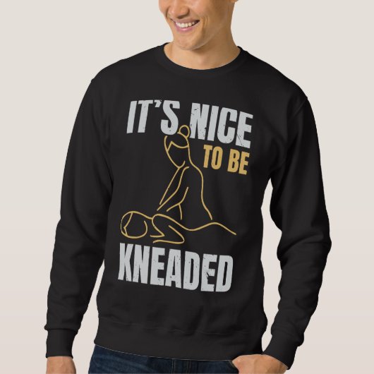 Sweatshirt C'est bien d'être gâté Profession de travail Massa (Devant)