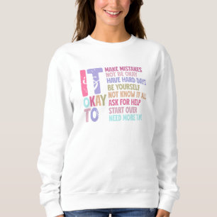 Sweatshirt C'est bon de se tromper