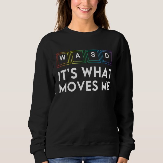 Sweatshirt C'Est Ce Qui M'Amène Pc Gamer Ordinateur Nerd (Devant)