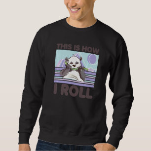 Sweatshirt C'est comme ça que je roule Animal de zoo Panda