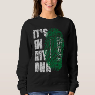 Sweatshirt C'Est Dans Mon Adn Arabie Saoudite Drapeau Arabie