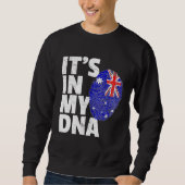 Sweatshirt C'Est Dans Mon Adn Australie Drapeau Comptoir Nati (Devant)