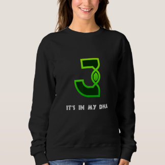 Sweatshirt C'est dans mon Adn Jamaïque génétique Jamaïcaine R