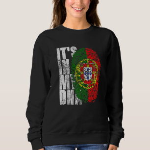 Sweatshirt C'est Dans Mon Adn Portugal Graphique Pour Hommes