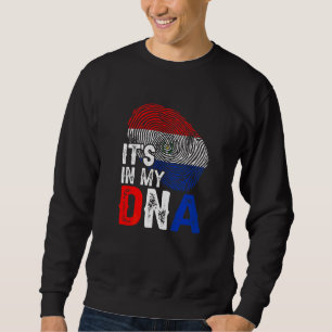 Sweatshirt C'est dans mon Adna Paraguay Drapeau Patriotique