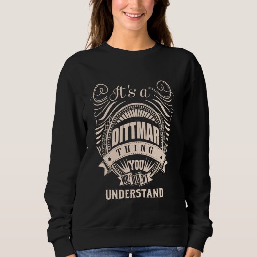 Sweatshirt C'est DITTMAR chose Cadeaux (Devant)