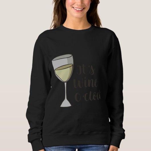 Sweatshirt C'Est Du Vin À L'Horloge 98 (Devant)