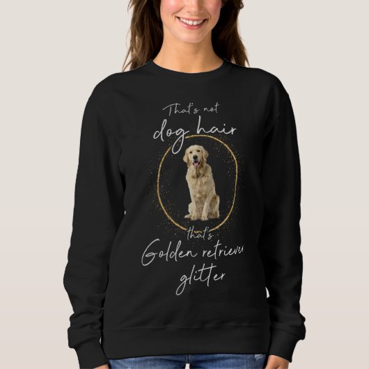 Sweatshirt C'est Golden Retriever Parties scintillant Chien C (Devant)