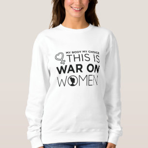 Sweatshirt C'Est La Guerre Des Femmes