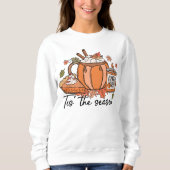 Sweatshirt C'Est La Mug De La Saison, Le Cadeau De La Saison (Devant)