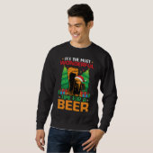 Sweatshirt C'est la période la plus merveilleuse pour un Père (Devant entier)