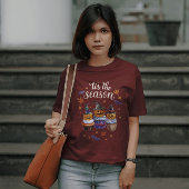 Sweatshirt C'est la saison Halloween Cupcake Trio Aquarelle