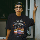 Sweatshirt C'est la saison Halloween Cupcake Trio Aquarelle