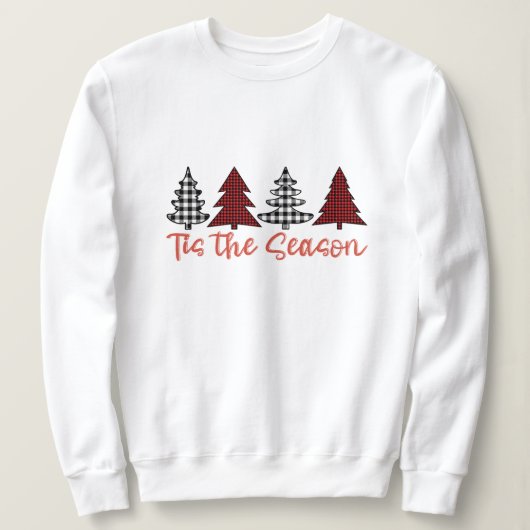 Sweatshirt c'est la saison noël (Design devant)