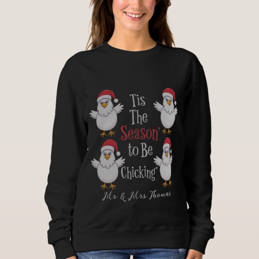Sweatshirt C'est la saison pour choisir drôle & mignon (Devant)