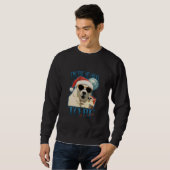 Sweatshirt C'est la saison pour être Joyfull Noël (Devant entier)