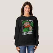 Sweatshirt C'est la St Patrick's Day Green St. Patricks Day I (Devant entier)