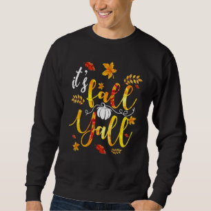 Sweatshirt C'est l'automne les gars Feuilles d'automne Jolies