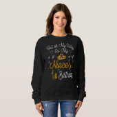Sweatshirt C'est le 1er anniversaire de ma nièce (Devant entier)